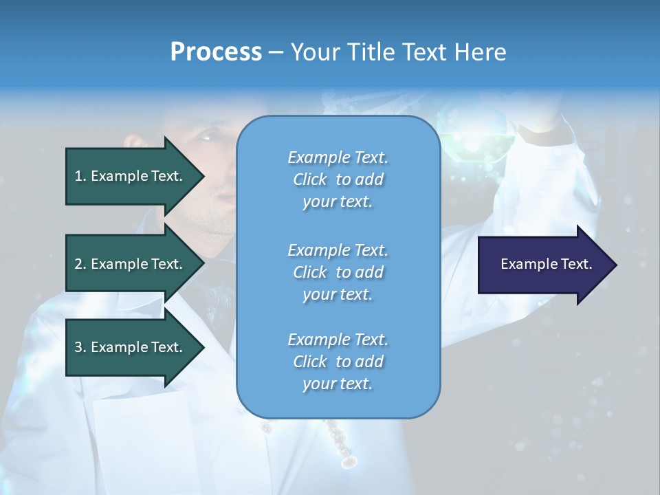 Science Double Health PowerPoint Template