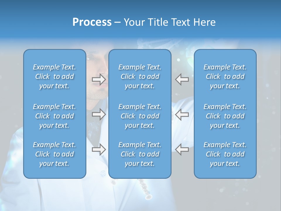 Science Double Health PowerPoint Template