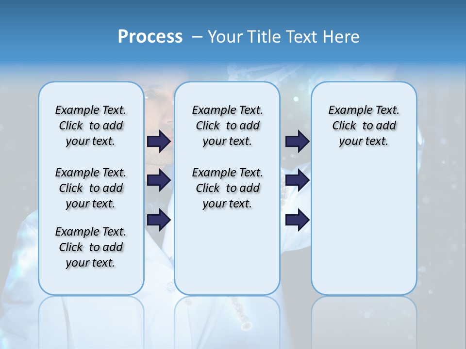 Science Double Health PowerPoint Template