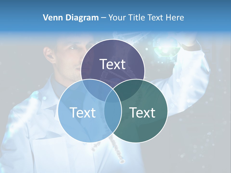 Science Double Health PowerPoint Template