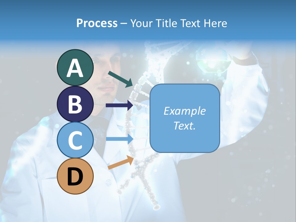 Science Double Health PowerPoint Template