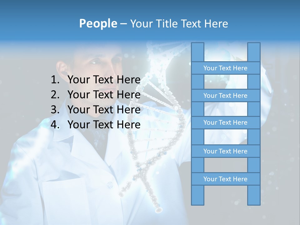 Science Double Health PowerPoint Template