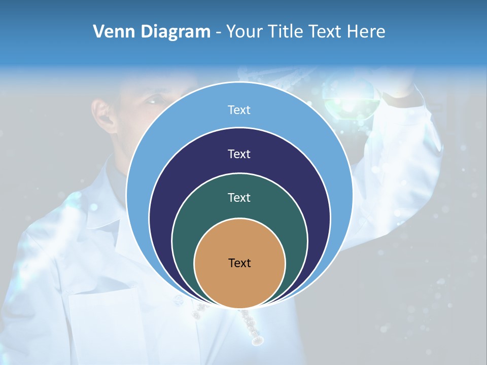 Science Double Health PowerPoint Template