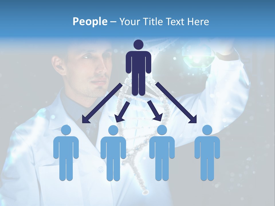 Science Double Health PowerPoint Template