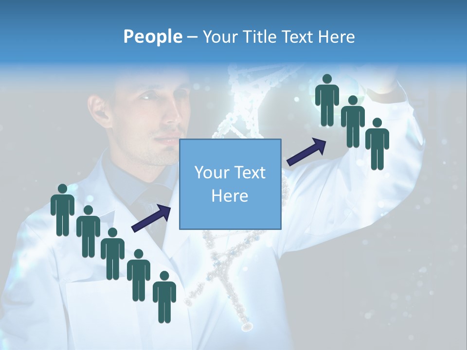 Science Double Health PowerPoint Template