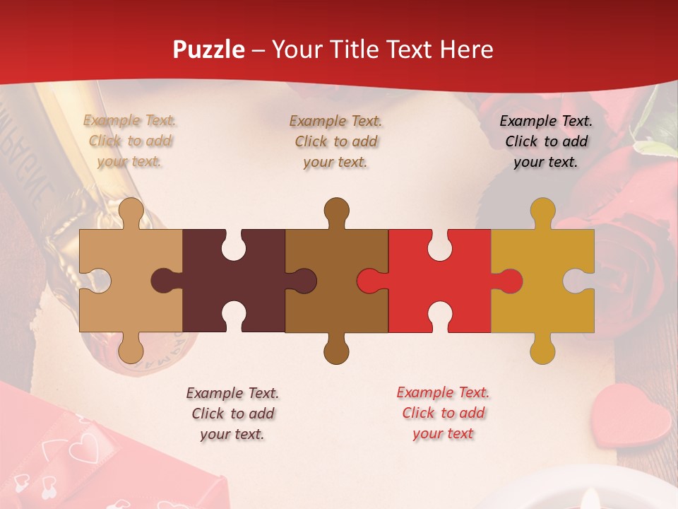 Beautiful Flower Frame PowerPoint Template