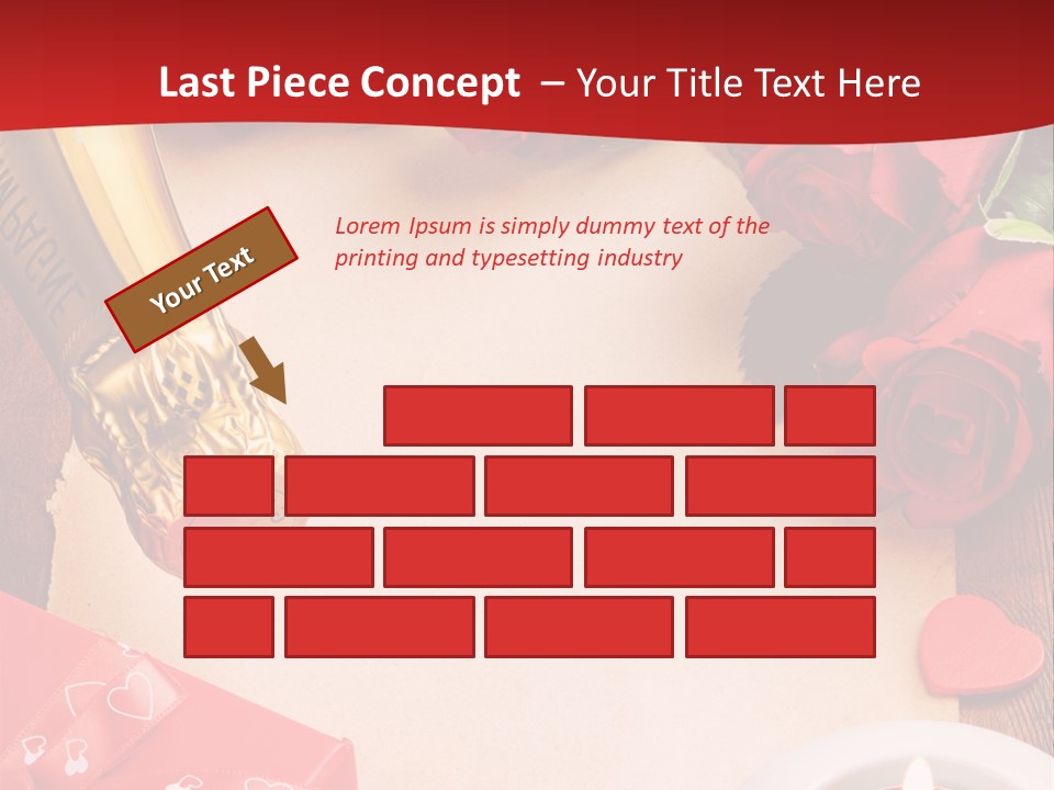 Beautiful Flower Frame PowerPoint Template