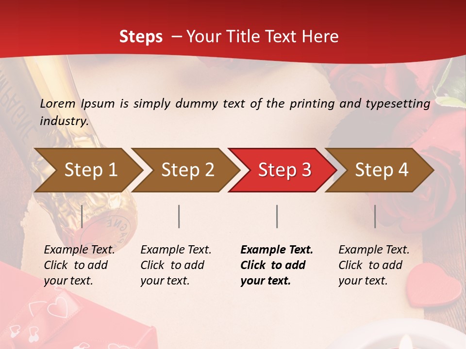 Beautiful Flower Frame PowerPoint Template