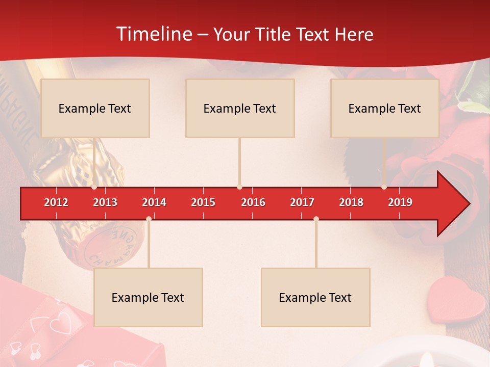 Beautiful Flower Frame PowerPoint Template