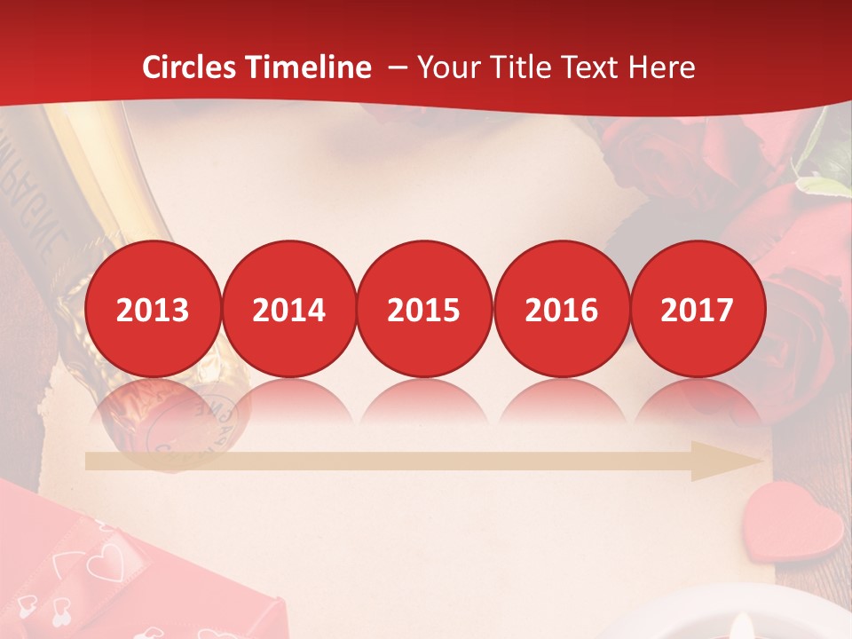 Beautiful Flower Frame PowerPoint Template