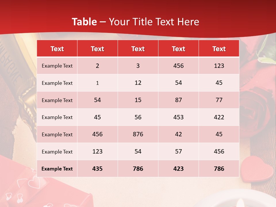 Beautiful Flower Frame PowerPoint Template
