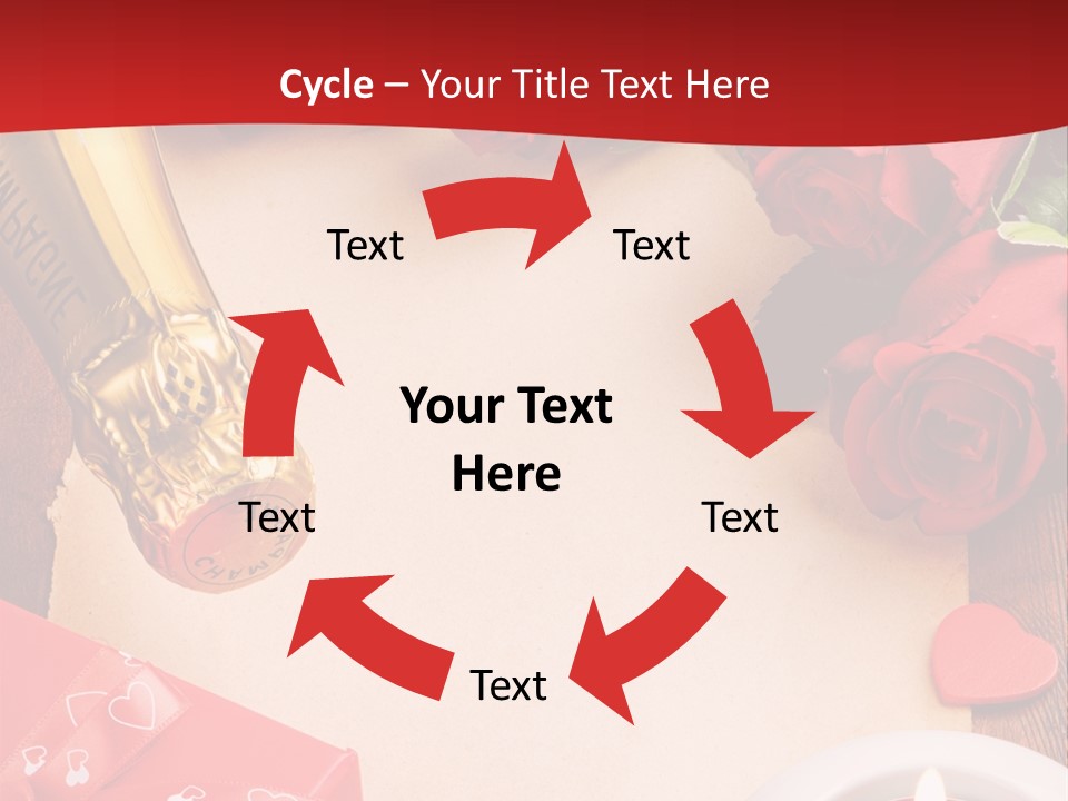 Beautiful Flower Frame PowerPoint Template