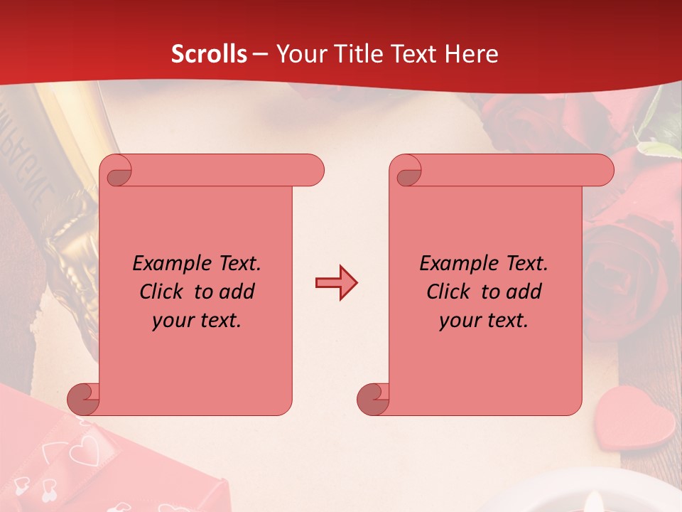 Beautiful Flower Frame PowerPoint Template