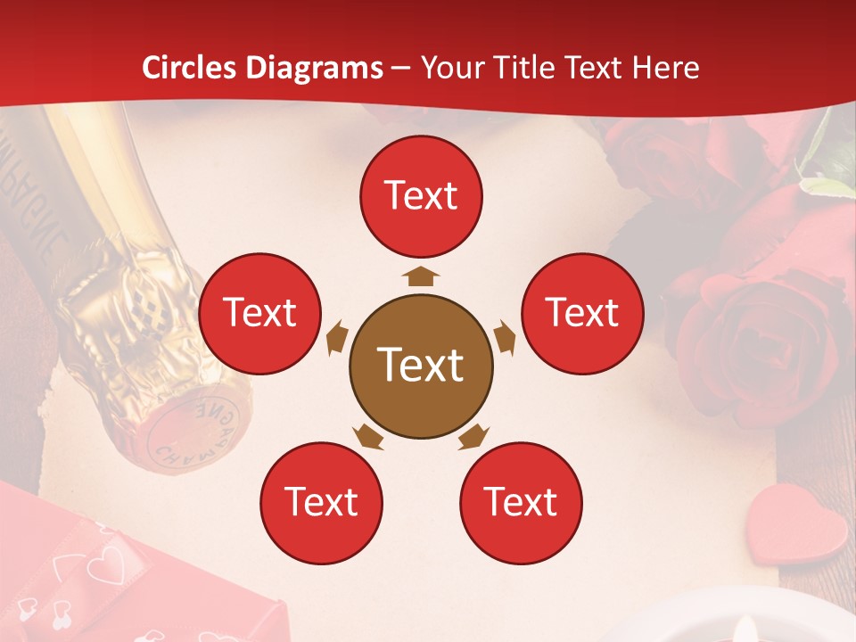 Beautiful Flower Frame PowerPoint Template