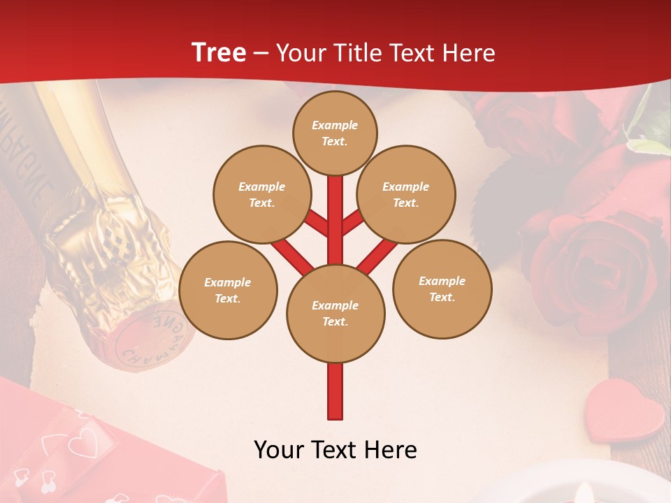 Beautiful Flower Frame PowerPoint Template