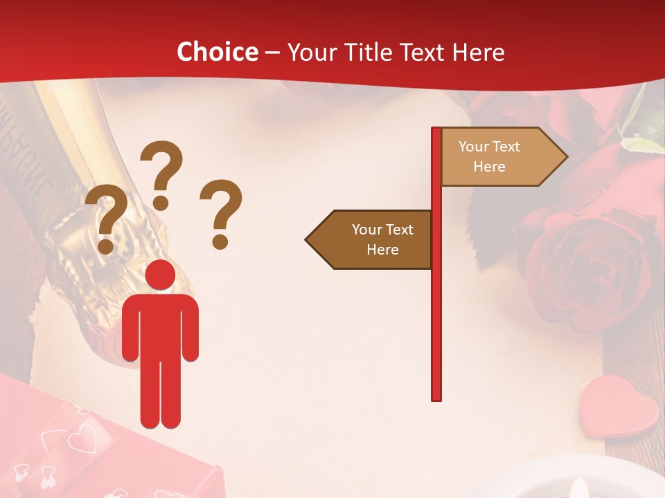 Beautiful Flower Frame PowerPoint Template