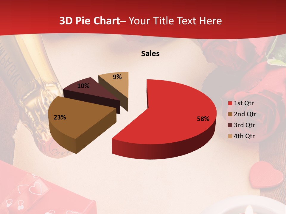 Beautiful Flower Frame PowerPoint Template