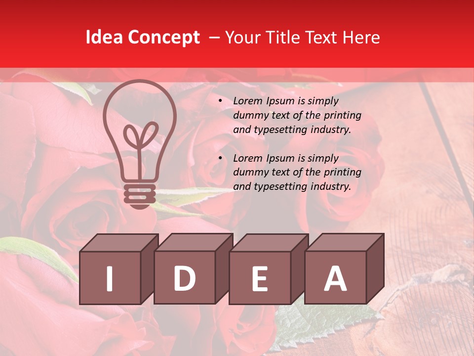 Text Present Copyspace PowerPoint Template