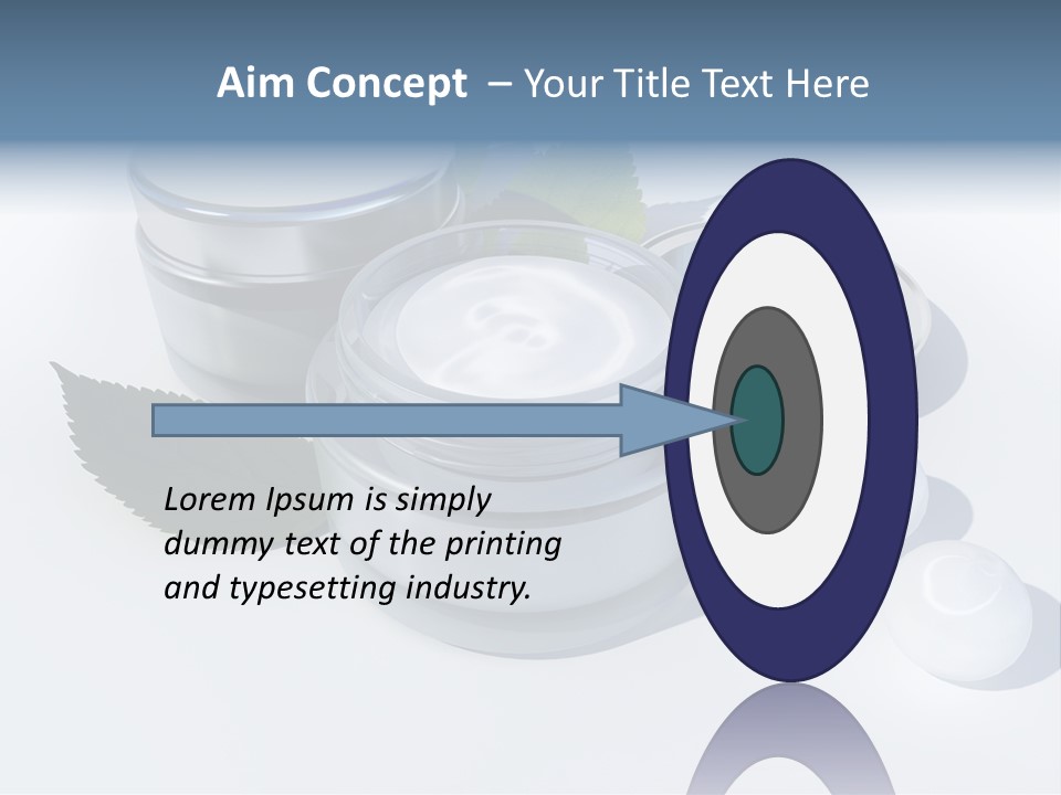 Dorloter Magasin De Coiffure Beauty PowerPoint Template