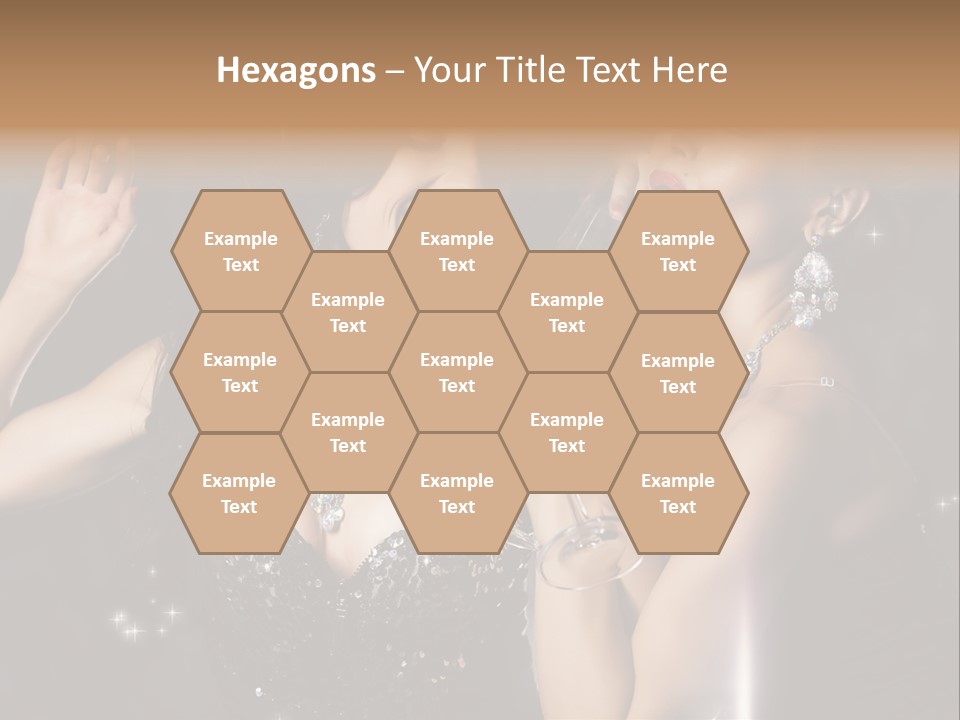 Life Woman New Year PowerPoint Template