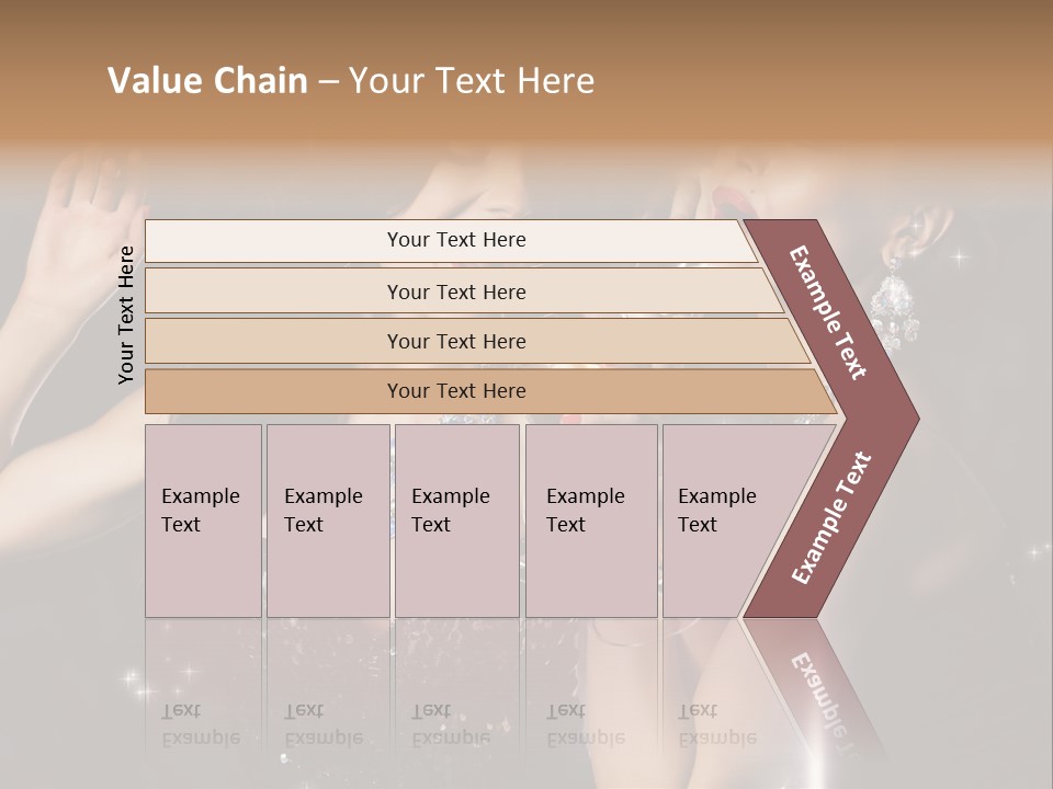 Life Woman New Year PowerPoint Template