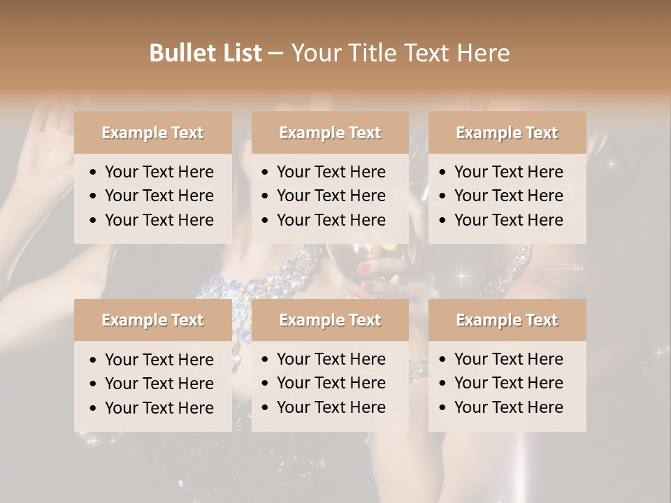 Life Woman New Year PowerPoint Template