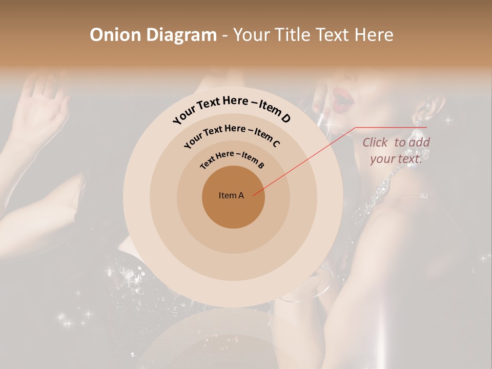 Life Woman New Year PowerPoint Template