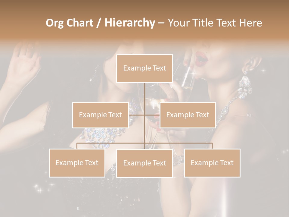 Life Woman New Year PowerPoint Template