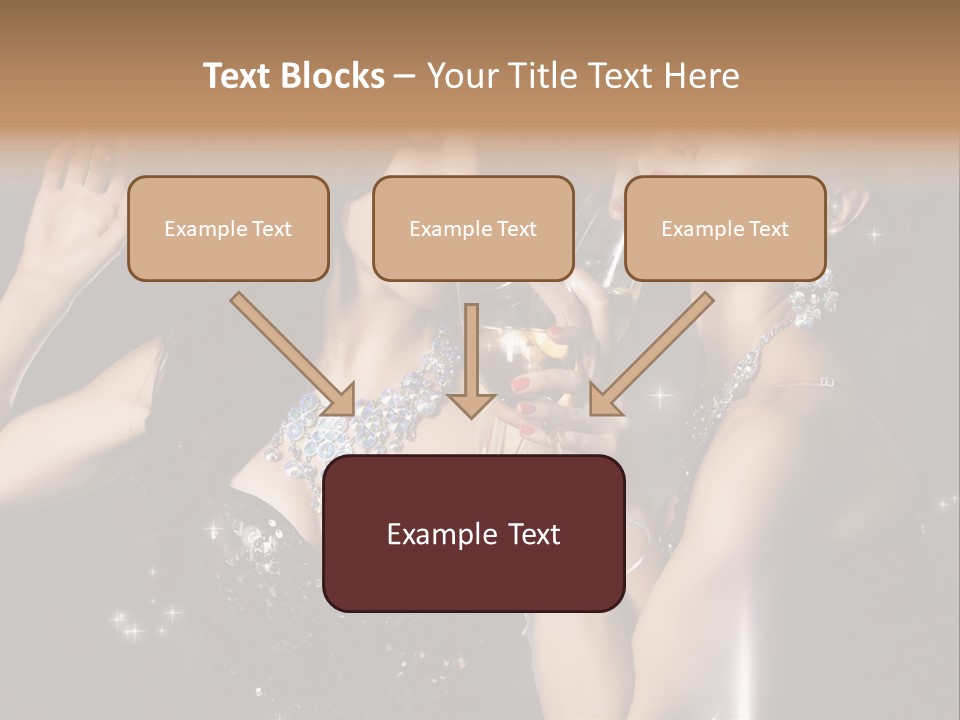 Life Woman New Year PowerPoint Template