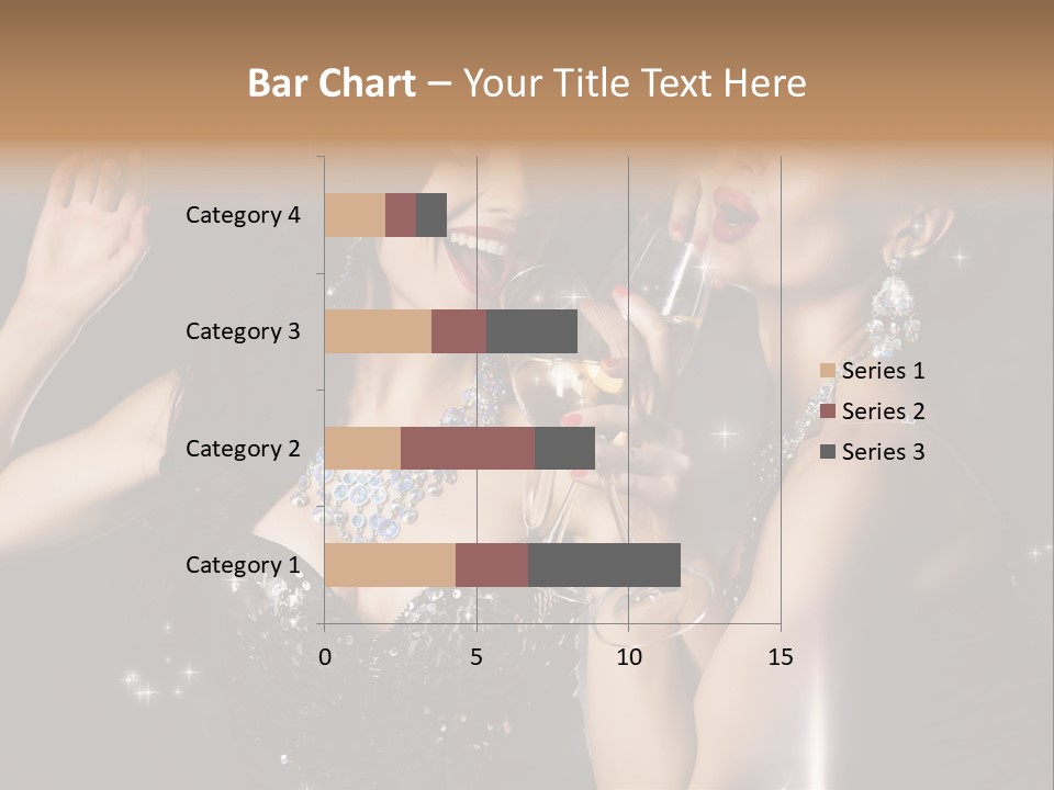 Life Woman New Year PowerPoint Template