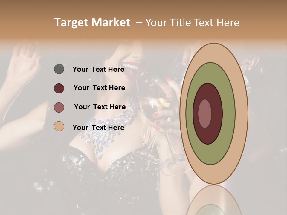 Life Woman New Year PowerPoint Template