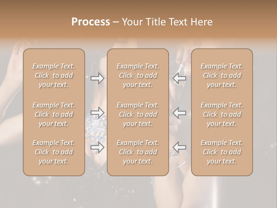 Life Woman New Year PowerPoint Template