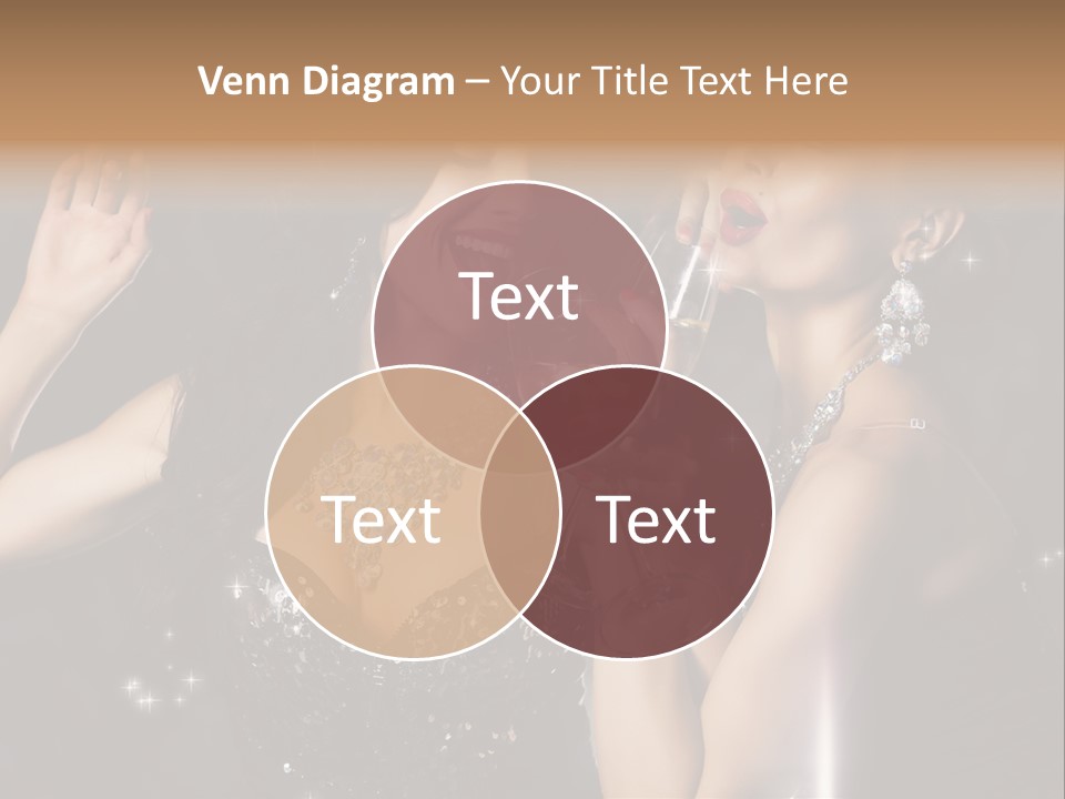 Life Woman New Year PowerPoint Template