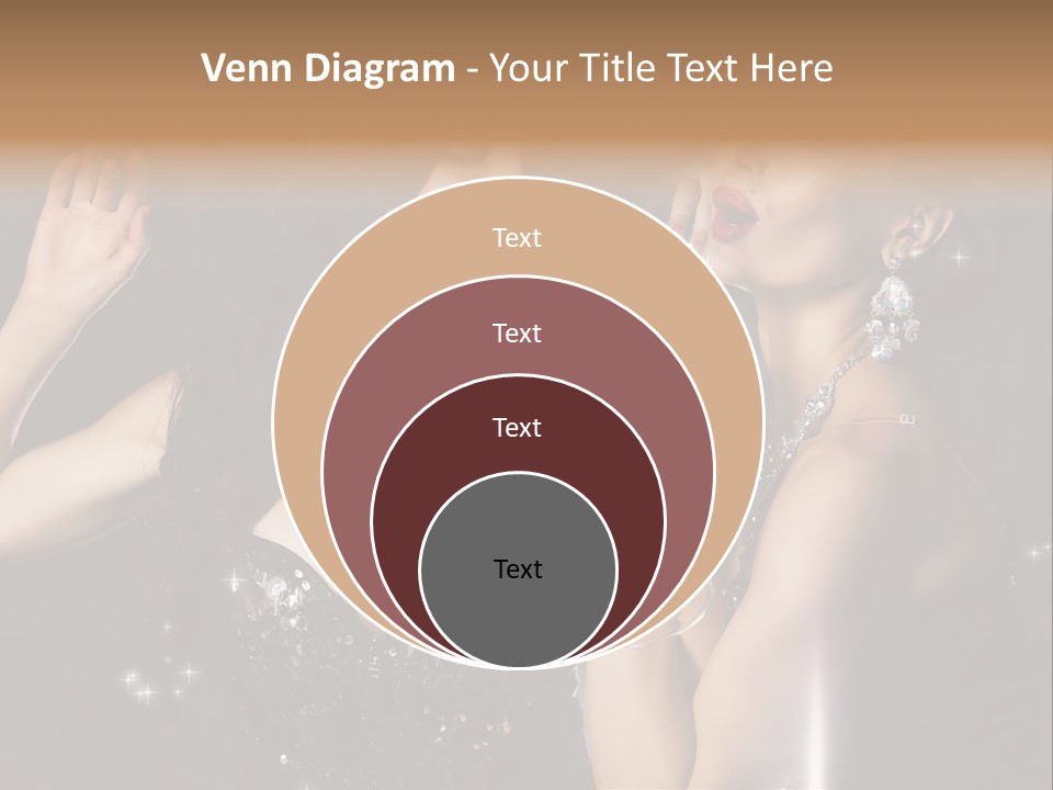 Life Woman New Year PowerPoint Template