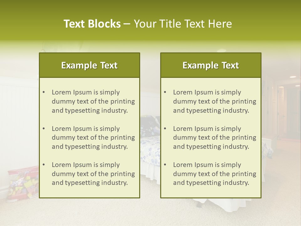 Project Clean Furnished PowerPoint Template