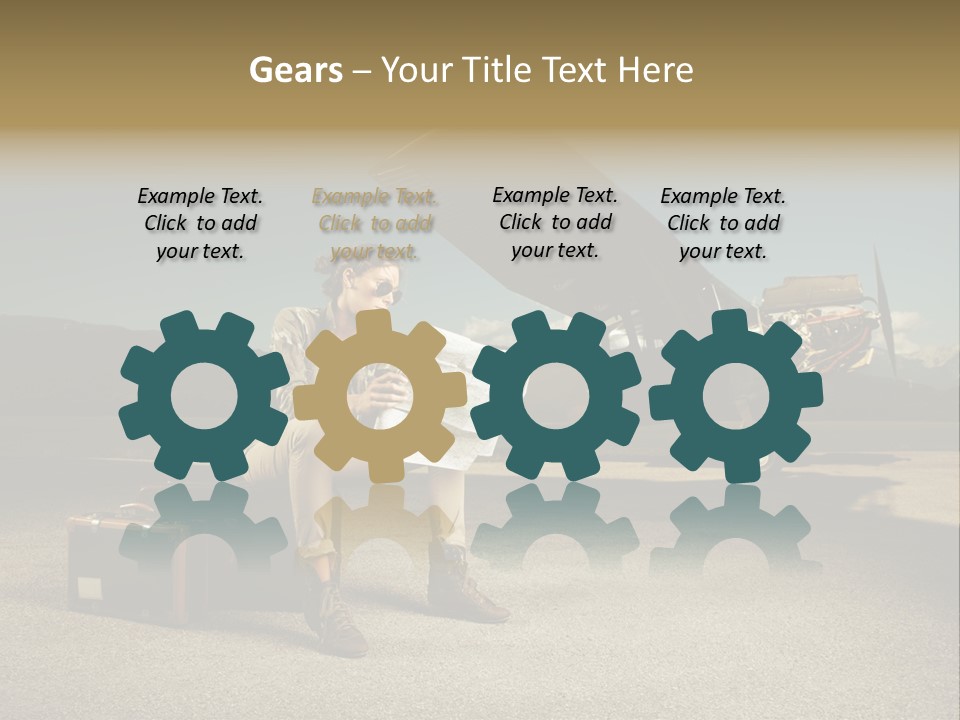 Map Beauty Sexy PowerPoint Template