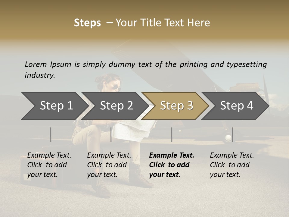 Map Beauty Sexy PowerPoint Template