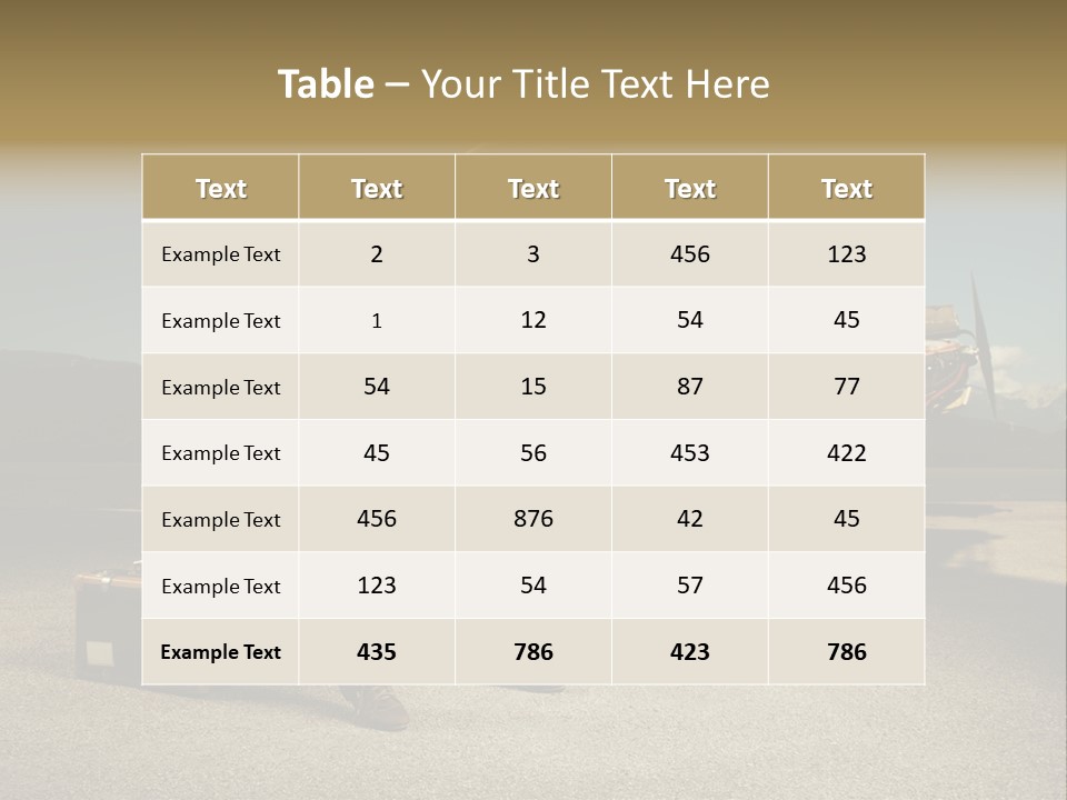 Map Beauty Sexy PowerPoint Template