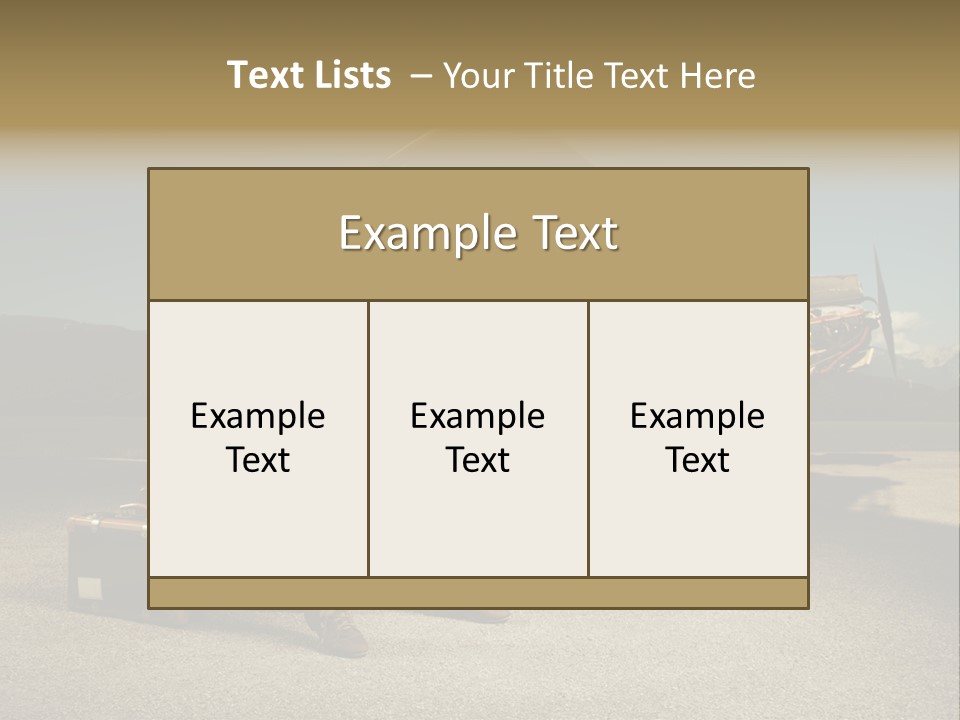 Map Beauty Sexy PowerPoint Template