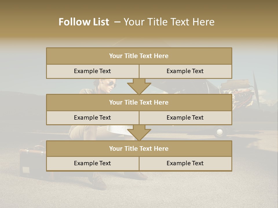Map Beauty Sexy PowerPoint Template