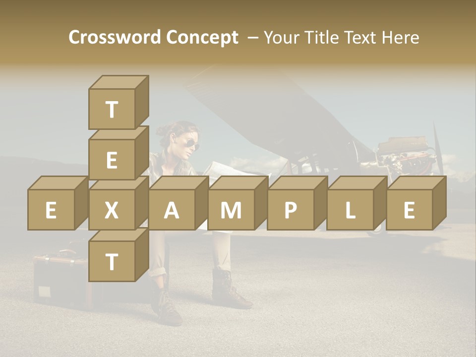 Map Beauty Sexy PowerPoint Template