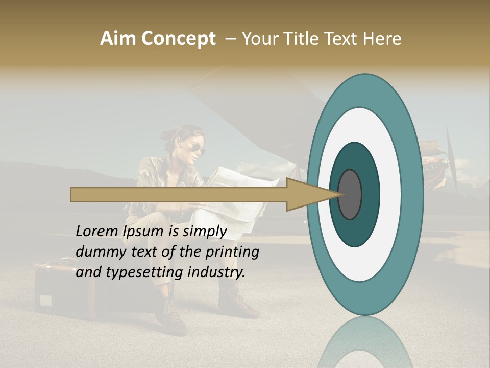 Map Beauty Sexy PowerPoint Template