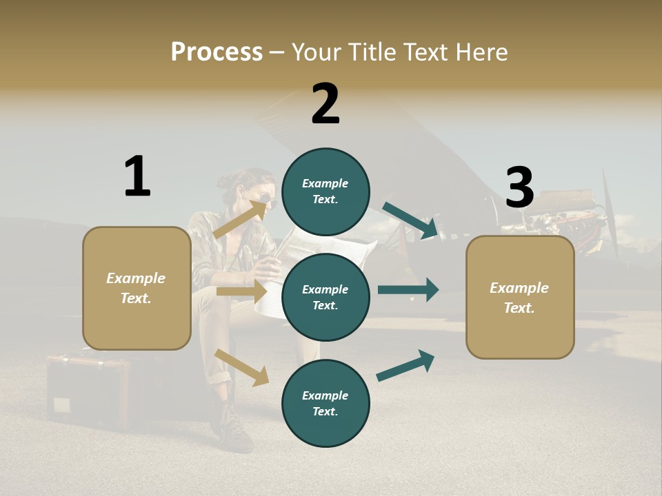 Map Beauty Sexy PowerPoint Template