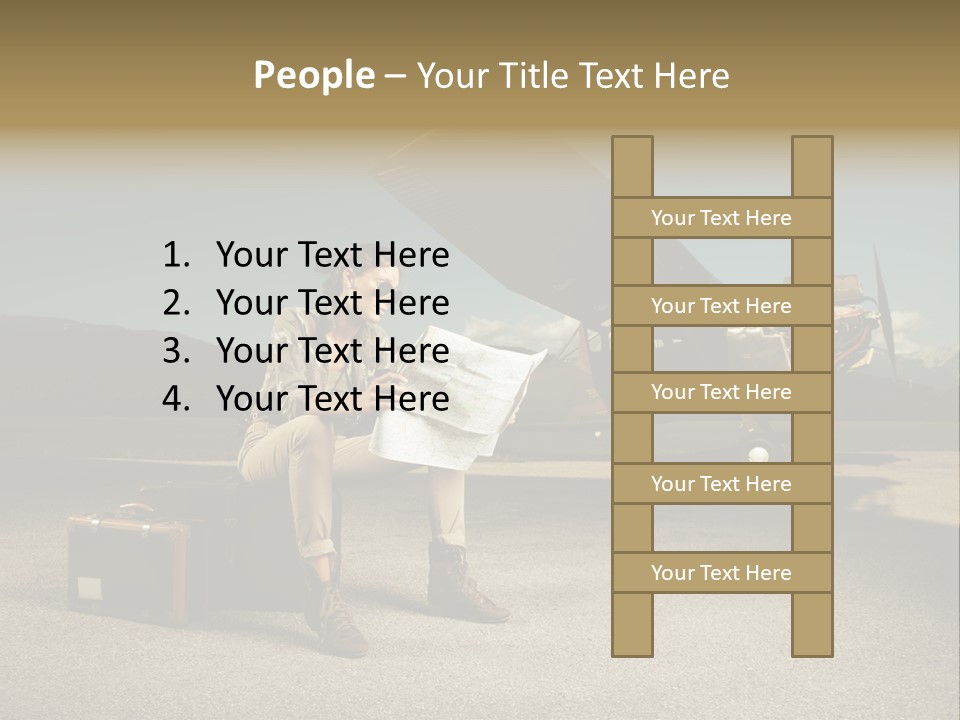 Map Beauty Sexy PowerPoint Template