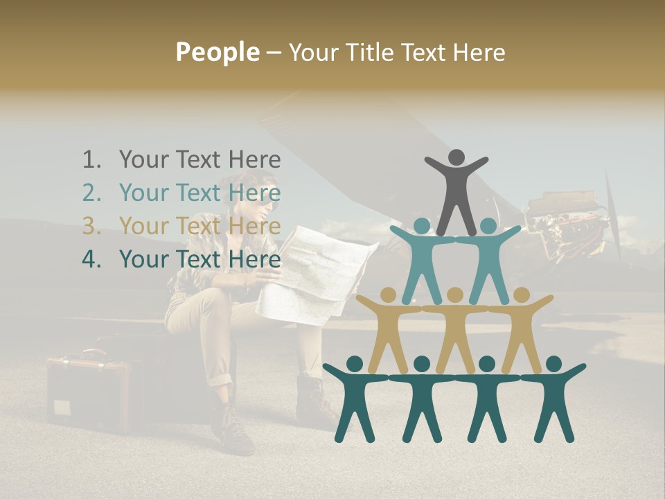 Map Beauty Sexy PowerPoint Template