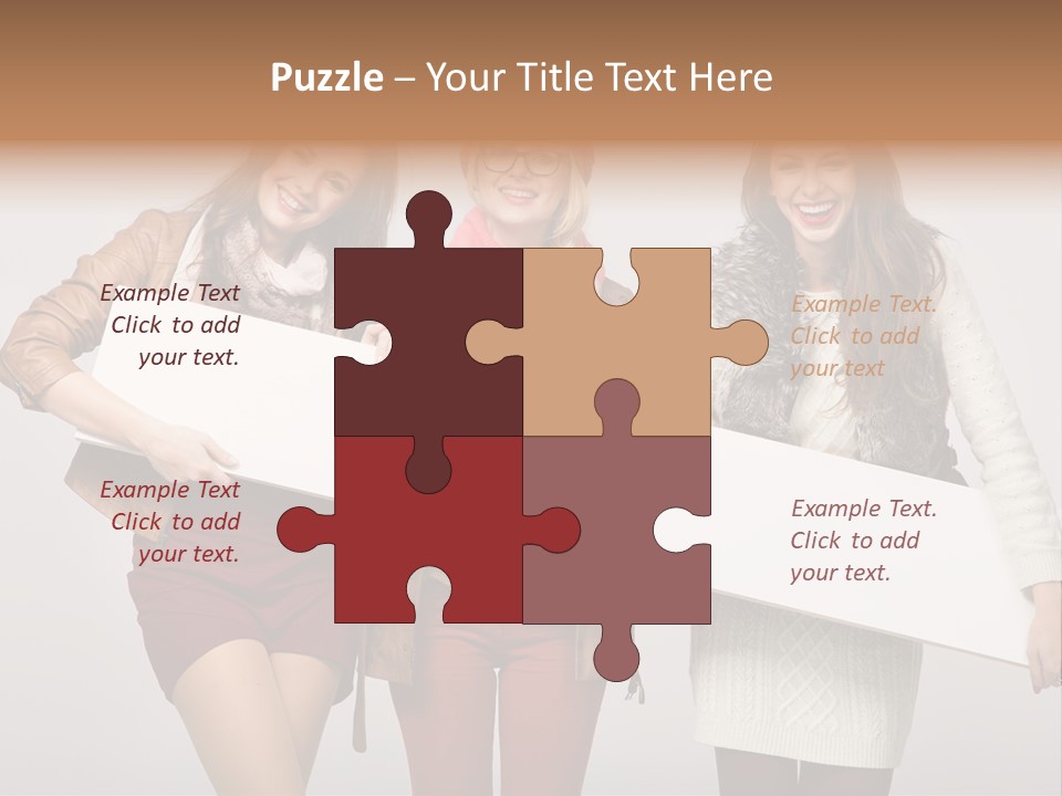 Hug Pretty Casual PowerPoint Template