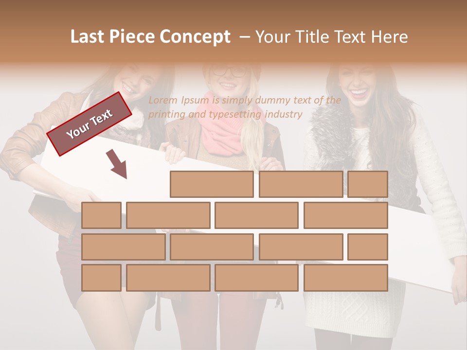 Hug Pretty Casual PowerPoint Template