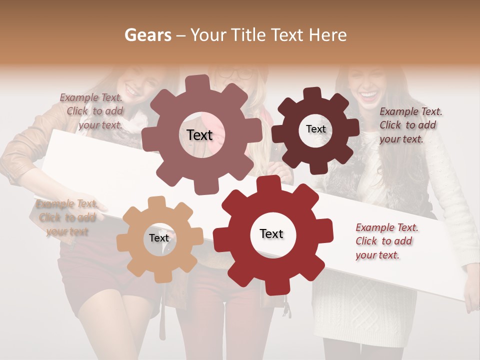 Hug Pretty Casual PowerPoint Template