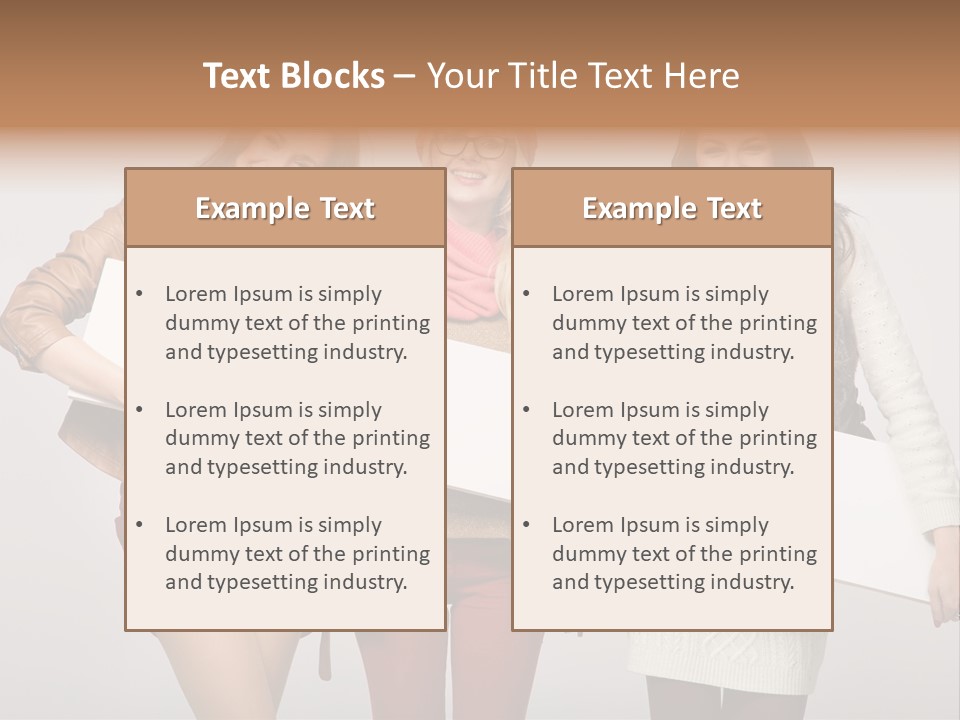 Hug Pretty Casual PowerPoint Template