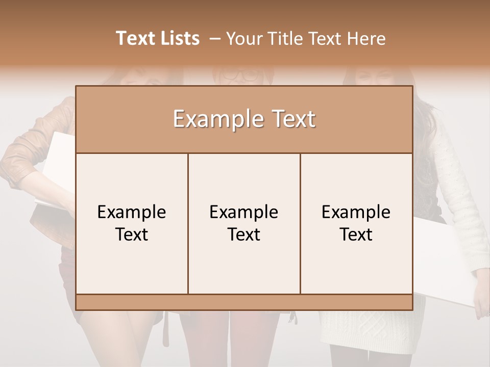 Hug Pretty Casual PowerPoint Template